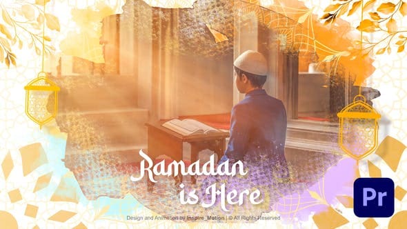 اصدار بريمير رمضان كريم Videohive - Ramadan Kareem Opener | MOGRT for Premiere Pro - 31644688