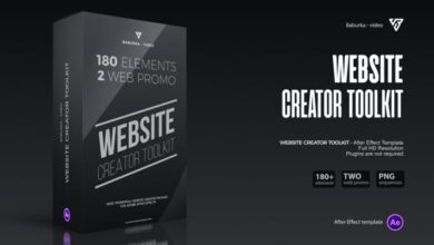 مجموعة أدوات منشئ مواقع الويب Videohive - Website Creator Toolkit - 31284869 - Project for After Effects