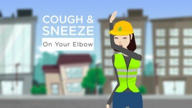 Videohive - Covid-19 Character Sneeze - 31544410