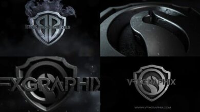 Videohive - Dark Shield Logo - 30898634