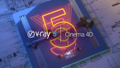 اصدار جديد V-Ray Advanced 5.00.45 For Cinema 4D R20-S24 (x64)