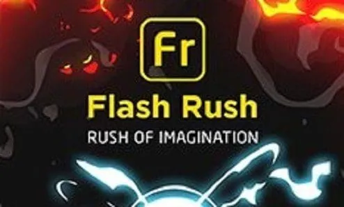 ملحق جديد للفوتوشوب  Flash rush for photoshop flash fx animation pack
