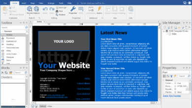 اصدار جديد صمم موقعك بكل سهولة دون الحاجة لمعرفة الاكواد WYSIWYG Web Builder v17.1.0 x64