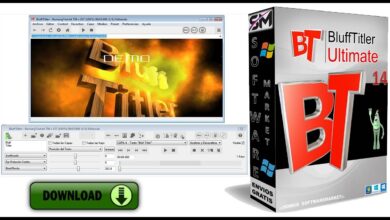 افضل برنامج لعمل تاثيرات النص ثلاثية الابعاد اصدار جديد BluffTitler Ultimate 15.3.0.0 Multilingual