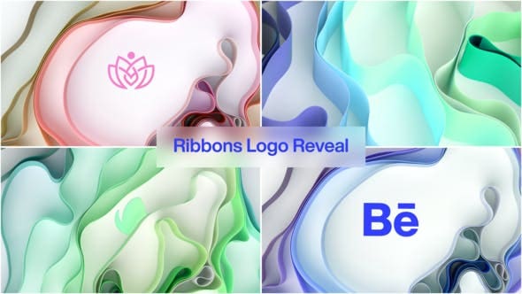 Videohive - Ribbons Logo Reveal 31158646