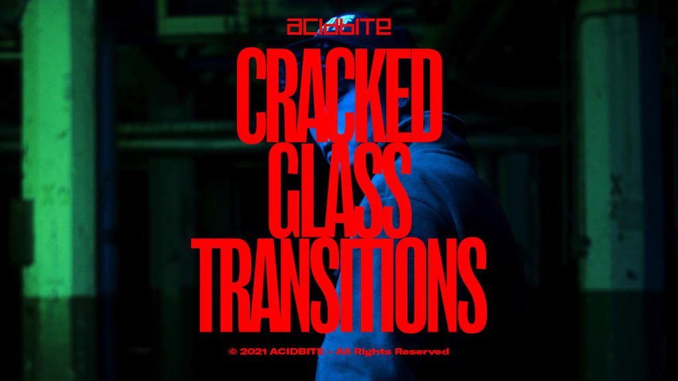 تنقلات الزجاج المكسور لجميع البرامج AcidBite - Cracked Glass Transitions