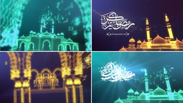 جديد رمضان والعيد Videohive - Ramadan & Eid Opener 23590808