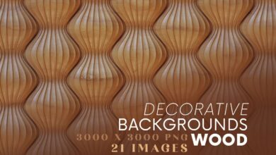 خلفيات زخرفية - خشب Decorative Backgrounds - Wood