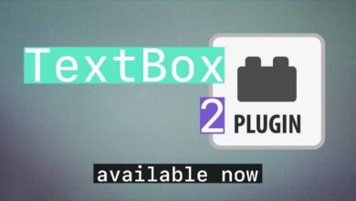 السكربت كامل للويندز والماك AEScripts TextBox 2 v1.2.2 for After Effects WIN/MAC Full Version