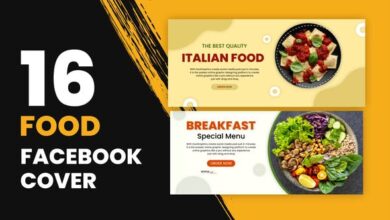 تحميل مجاني غلاف فيس بوك للأغذية Videohive - Food Facebook Cover - 32305916