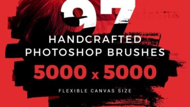 فرش فوتوشوب الجرونج