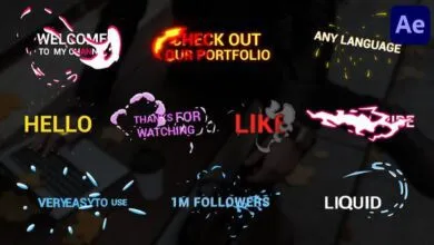 Videohive - Simple Colorful Titles | After Effects 32119558