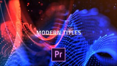 Videohive - Modern Dots Titles - 24519859