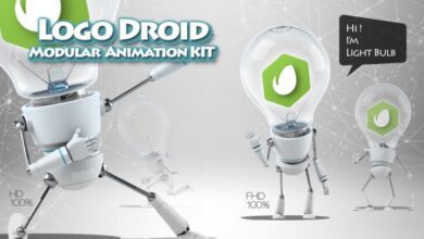 Videohive - Logo Droid Modular Animation Kit - 20344870 - Project for After Effects