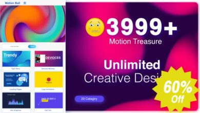 كنز الحركة Videohive - Motion Treasure - 24921003 - Project for After Effects