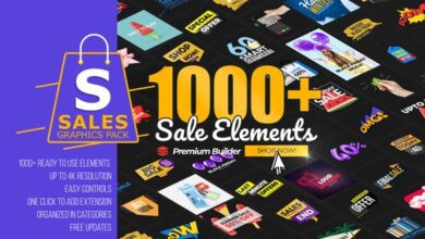 حزمة جرافيك المبيعات كاملة Videohive - Sales Graphics Pack - 31601466 - Project for After Effects