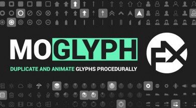 جديد سكربت الافترافكت كامل Aescripts Moglyph FX v2.04 for After Effects (WIN)