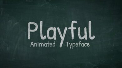 Videohive - Playful - Animated Handwriting Typeface 31858812