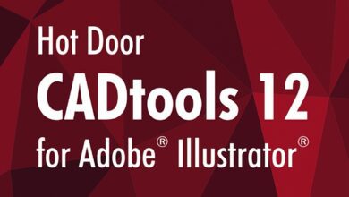 اصدار جديد ملحق برنامج اليستريتور الرهيب كامل Hot Door CADtools 12.2.5 for Adobe Illustrator