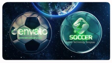 Videohive - Space Soccer Logo Reveal 32139332