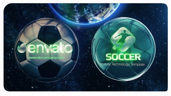 Videohive - Space Soccer Logo Reveal 32139332