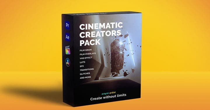 حزمة منشئ المحتوى السينمائي Artlist - Cinematic Creator Pack 2020