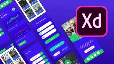 كورس تصميم الويب في Adobe XD