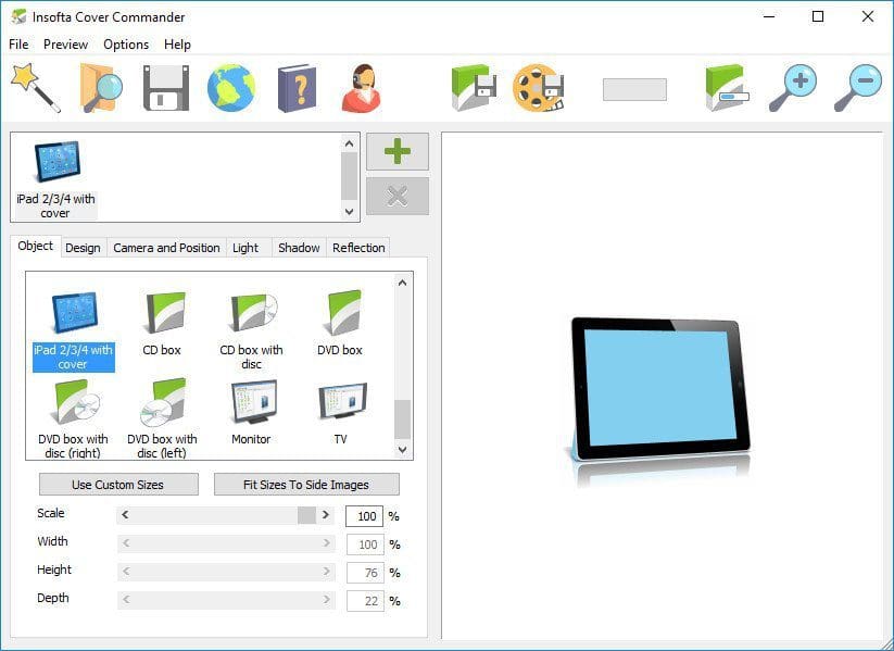 اصدار جديد Insofta Cover Commander 7.0 Multilingual