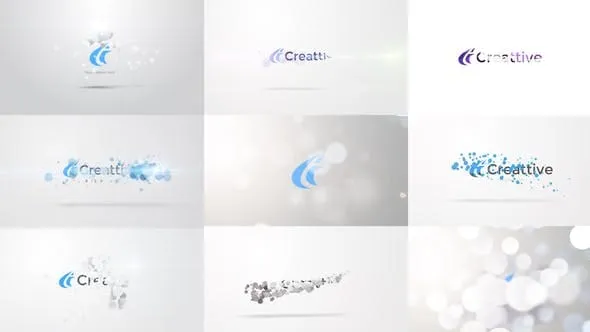 Videohive Quick Logo Sting Pack 06: Clean Particles 9574588