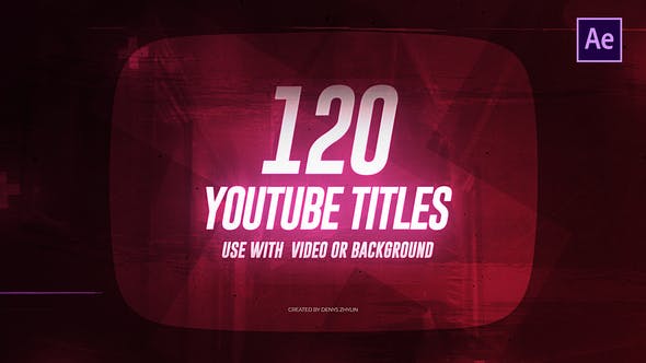 عناوين يوتيوب Videohive - Youtube Titles 23400979