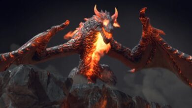 Videohive - Fire Dragon Intro - 31993701 - Project for After Effects