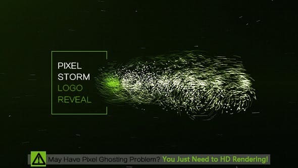 Videohive Pixel Storm Logo Reveal 19484106