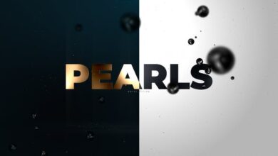 Videohive - Black Pearls Awards Titles | Light and Dark Version 24612927