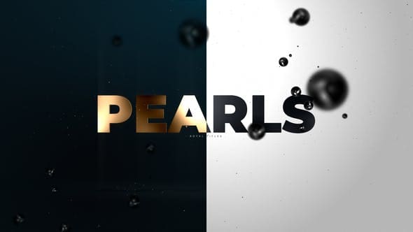 Videohive - Black Pearls Awards Titles | Light and Dark Version 24612927