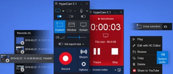 نسخة الاعمال كاملة HyperCam Business Edition 6.1.2006.05 Multilingual