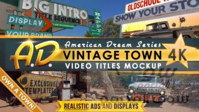 Videohive - Vintage Town Titles Intro | AD - 31902618