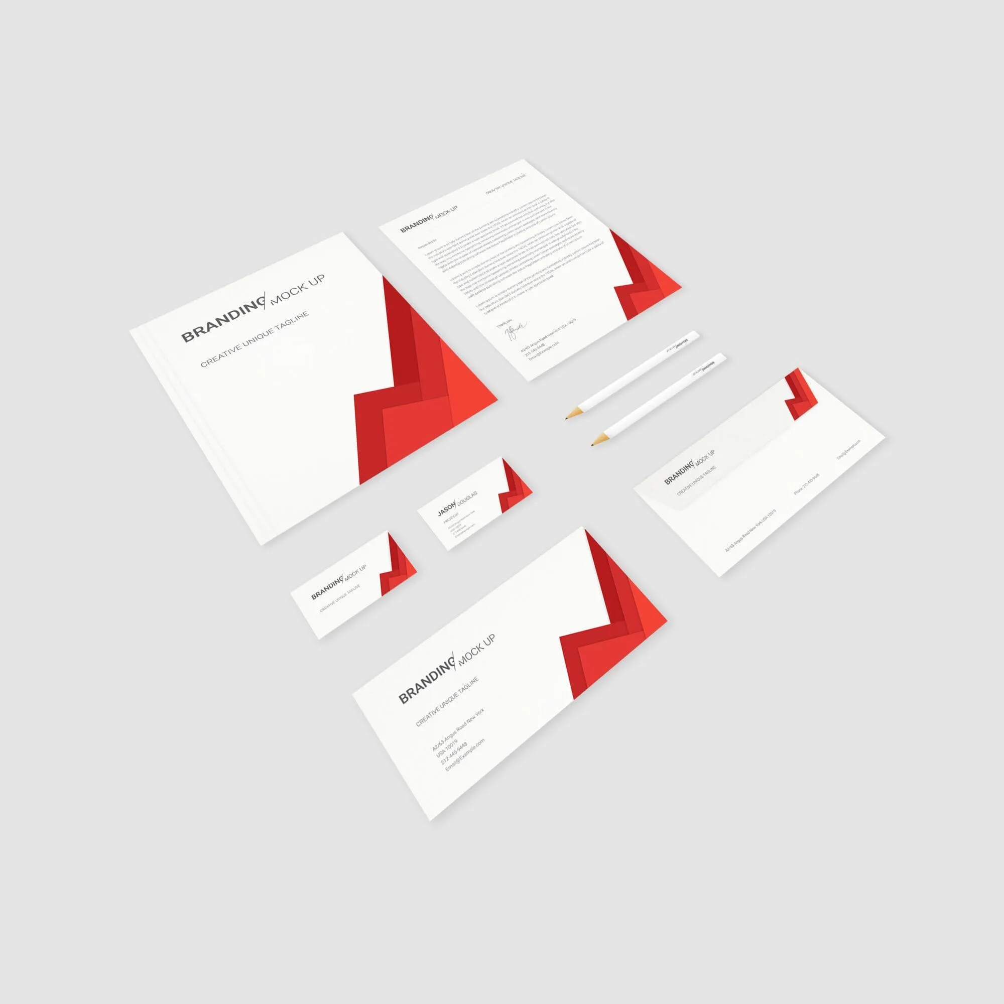 تجميعة ضخمة موك اب العلامة التجارية او الهوية التجارية وتصاميم دعوات