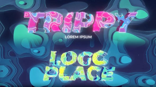 Videohive - Trippy Opener Logo & Title - 32479414