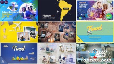 تجميعة قوالب افترافكت جديدة منوعة VideoHivePack - 893 (After Effects Projects Pack)