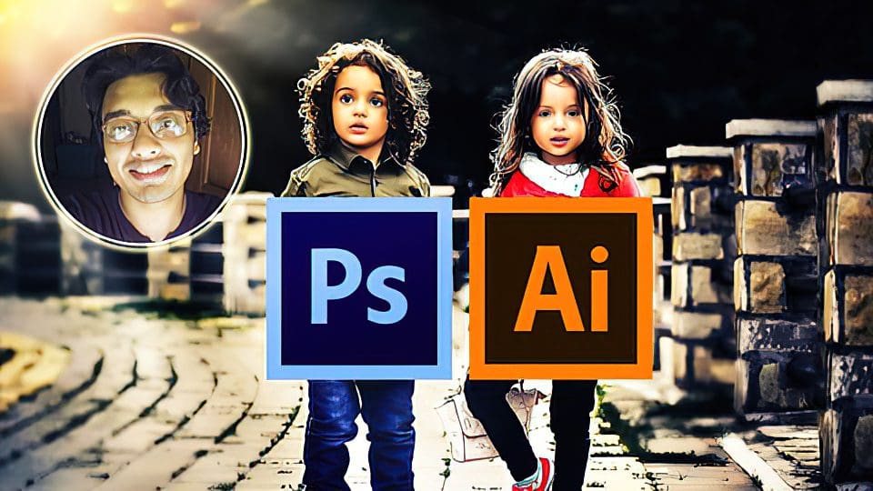 بناء على طلبات الزوار الكورس كامل تعلم Photoshop و Illustrator من مستوى الصفر إلى المستوى الرئيسي مع أكثر من 100 مشروع و 350 + محاضرة و 40 + ساعة من محتوى الفيديو