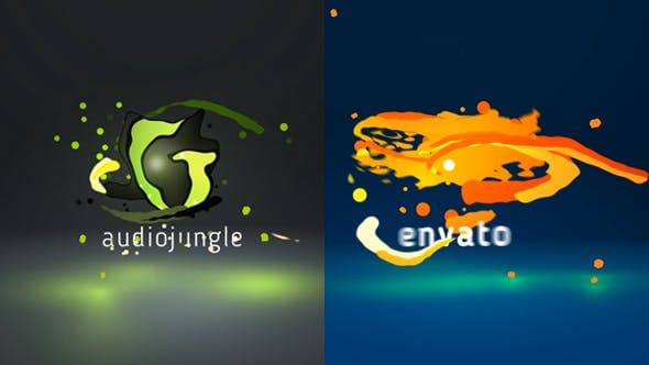 شعار ضربة السائل الديناميكي Videohive - Dynamic Fluid Stroke Logo Reveal 20036737