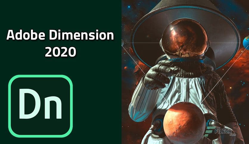 اصدار جديد كامل Adobe Dimension 3.4.3.4022 (x64) Multilingual