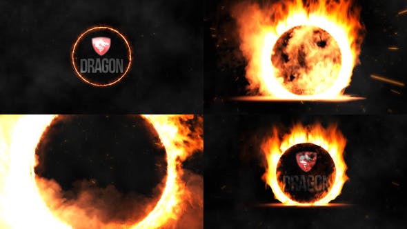 Videohive - Burning Logo Reveal - 32685380