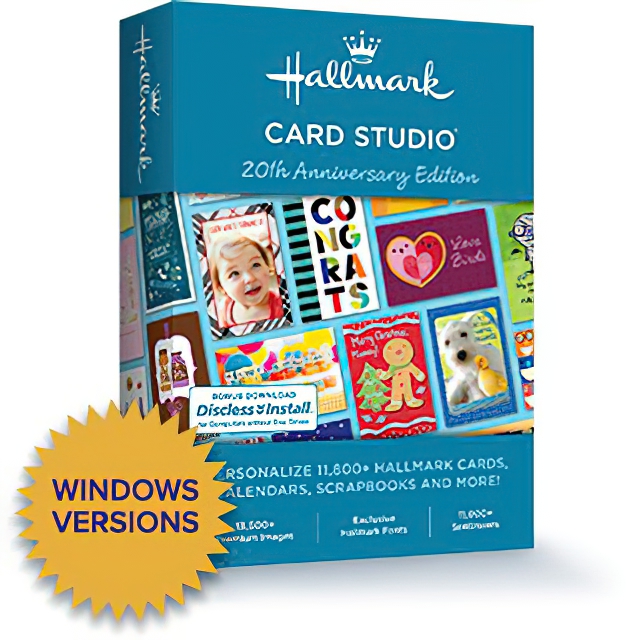 ستديو الكروت كامل Hallmark Card Studio 2020 Deluxe 21.0.1.1