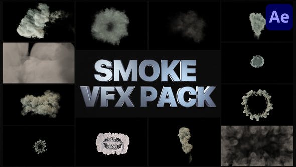 حزمة الدخان كاملة Videohive Smoke Pack | After Effects 32676763