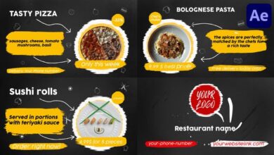 Videohive - Food Menu Slideshow | After Effects 32387724