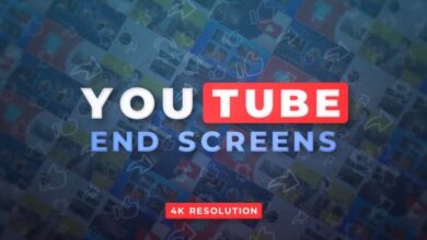 Videohive - YouTube End Screens 4K v.2 - 32809059