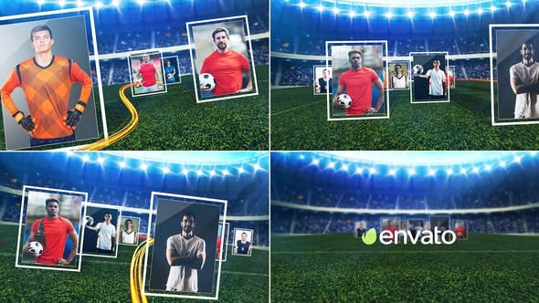 Videohive - Soccer Sport Intro - 24749671 - Project for After Effects