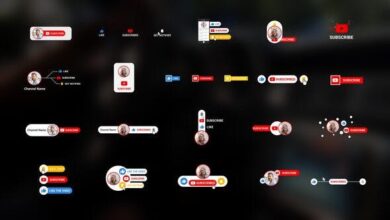 Videohive - 20 YouTube Subscribe Pack - 26644665 - Project for After Effects