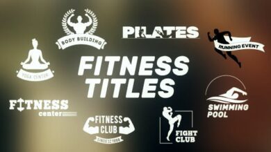 Videohive - Fitness/Sport Titles - 19870515 - Project for After Effects